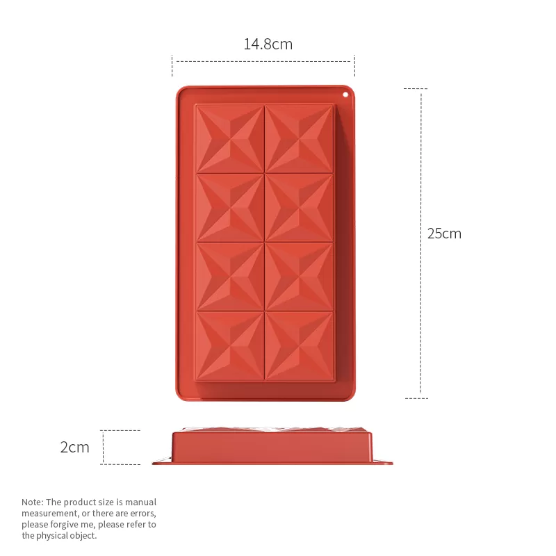 YH1167 YH1168 Dubai Chocolate Mold