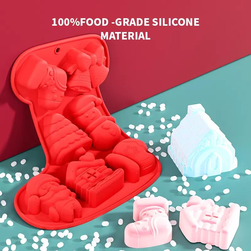 YH-1069 Silicone Christmas Cake Mold