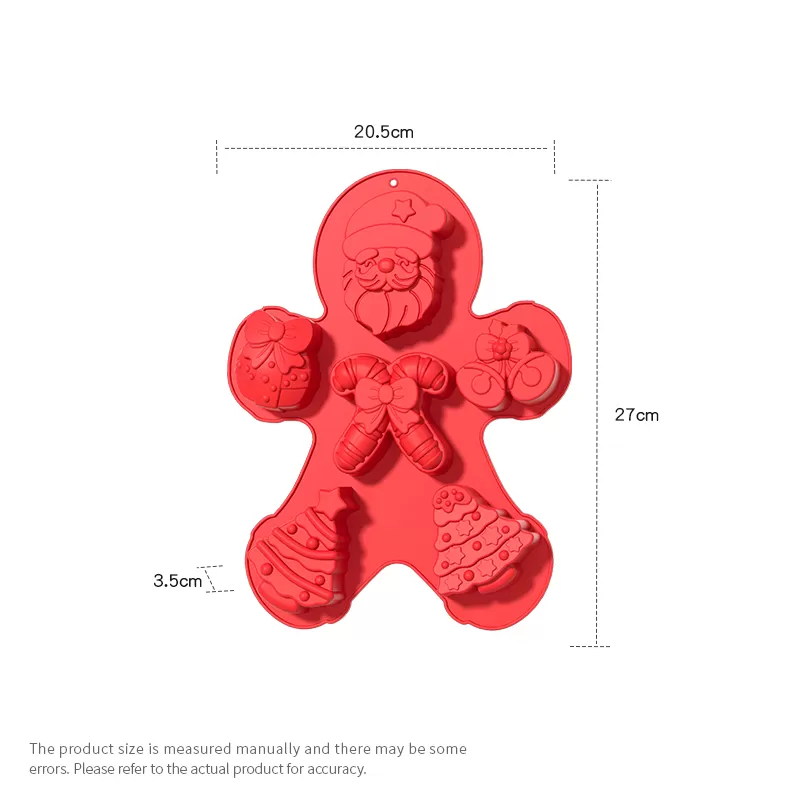 YH-1109 Silicone Christmas Cake Mold