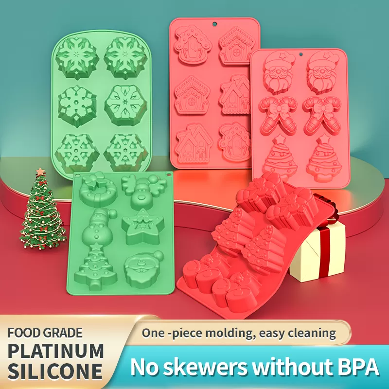 YH-984 Silicone Christmas Cake Mold