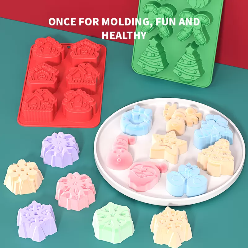 YH-109 Silicone Christmas Cake Mold