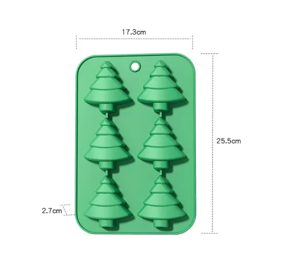 YH-001 Silicone Christmas Cake Mold