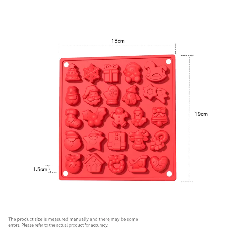 YH-1138 Silicone Christmas Cake Mold