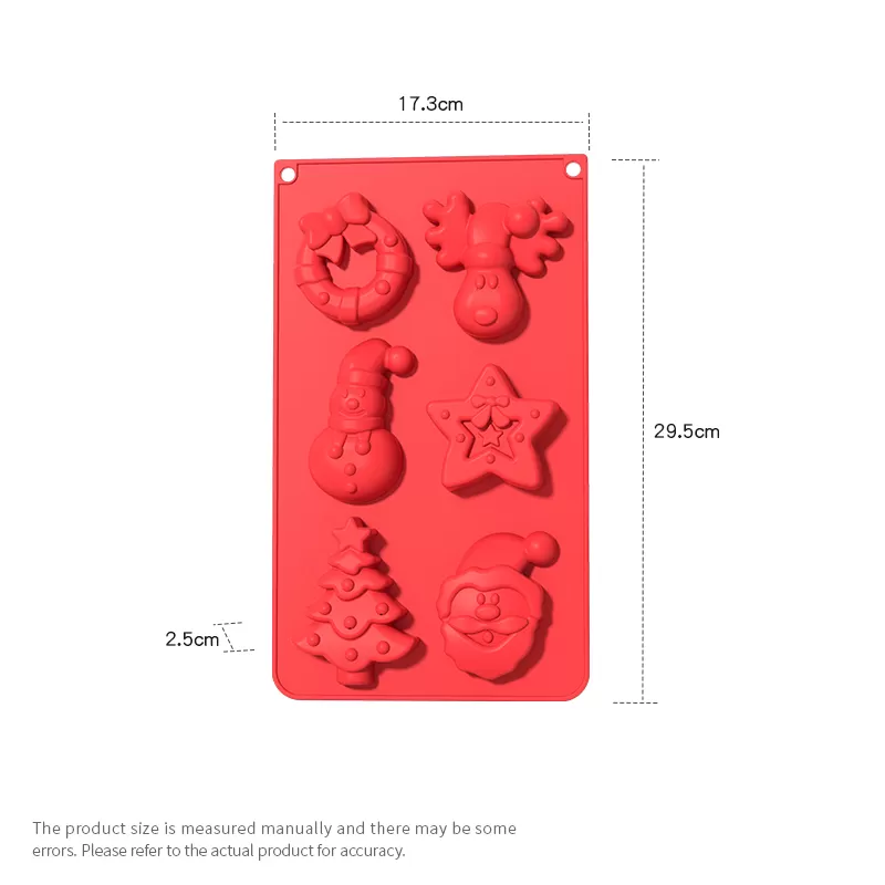 YH-351 Silicone Christmas Cake Mold