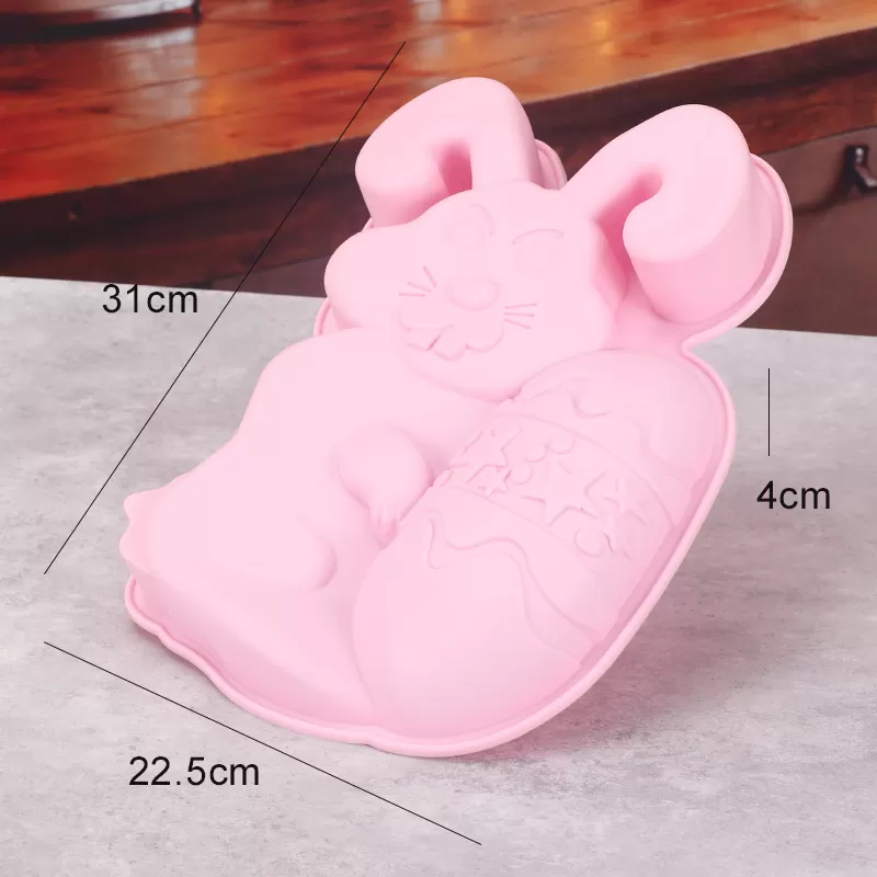 YH-287 Silicone Easter  Cake Mold