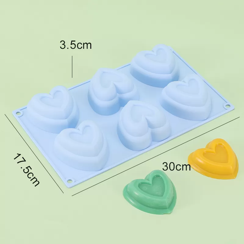 YH-444 Silicone Valentine's Day  Cake Mold