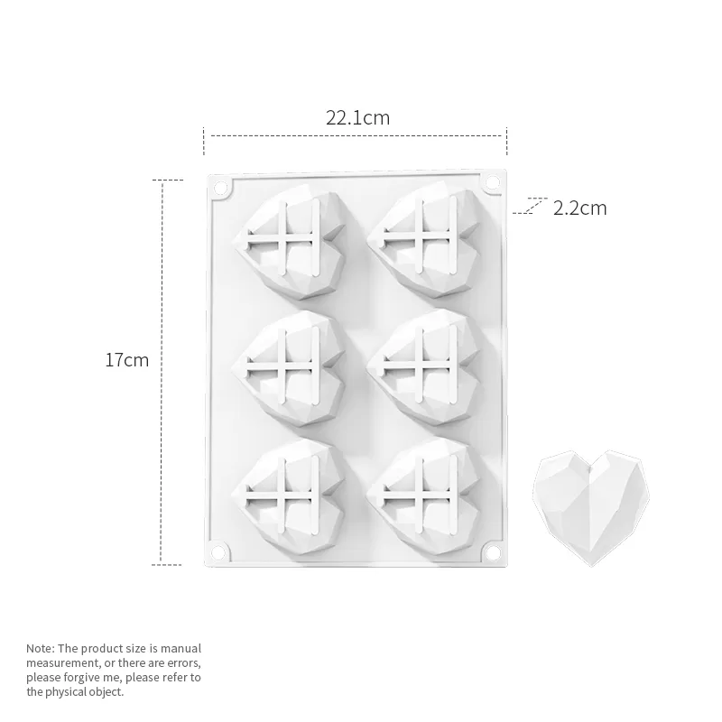 YH-792 Silicone Valentine's Day  Cake Mold