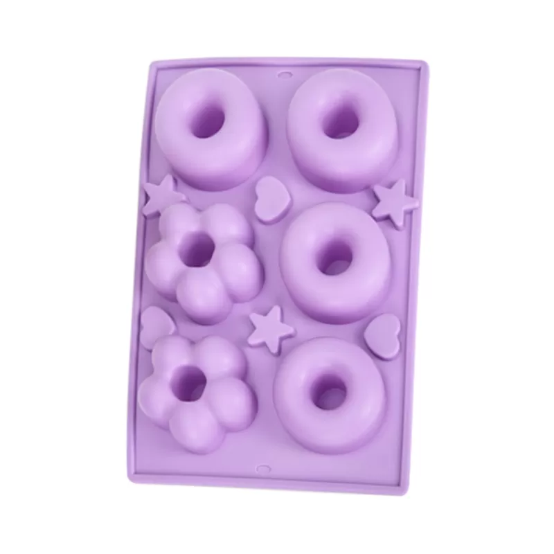 YH-202 Silicone 6-Hole Cake Mold