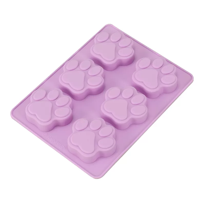 YH-242 Silicone 6-Hole Cake Mold