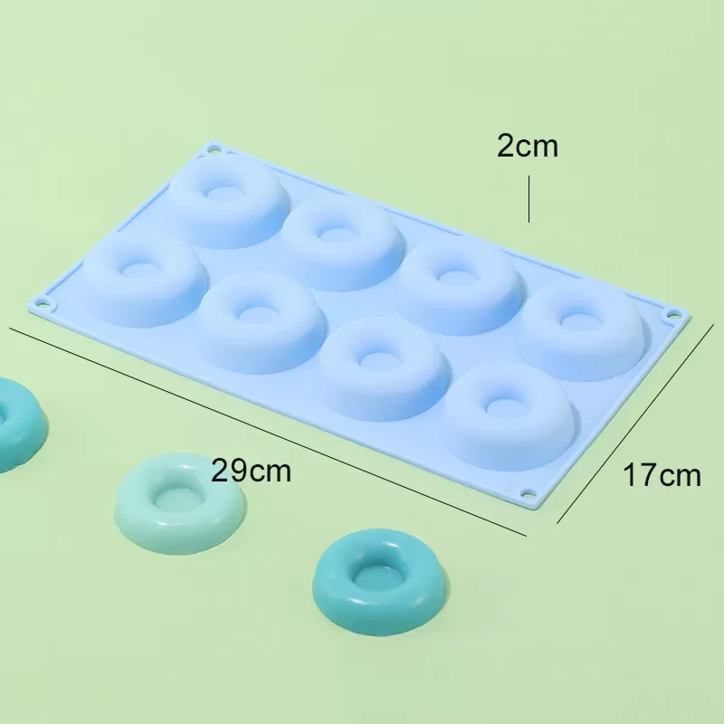 YH-286 Silicone 6-Hole Cake Mold