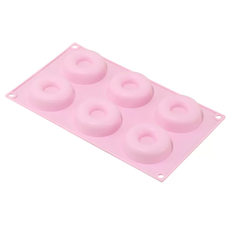 YH-269 Silicone 6-Hole Cake Mold