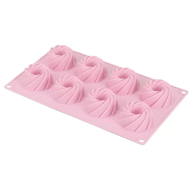 YH-330 Silicone 8-Hole Cake Mold