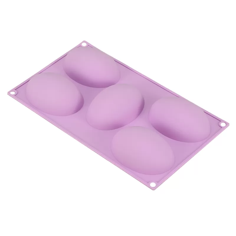 YH-430 Silicone 5-Hole Cake Mold