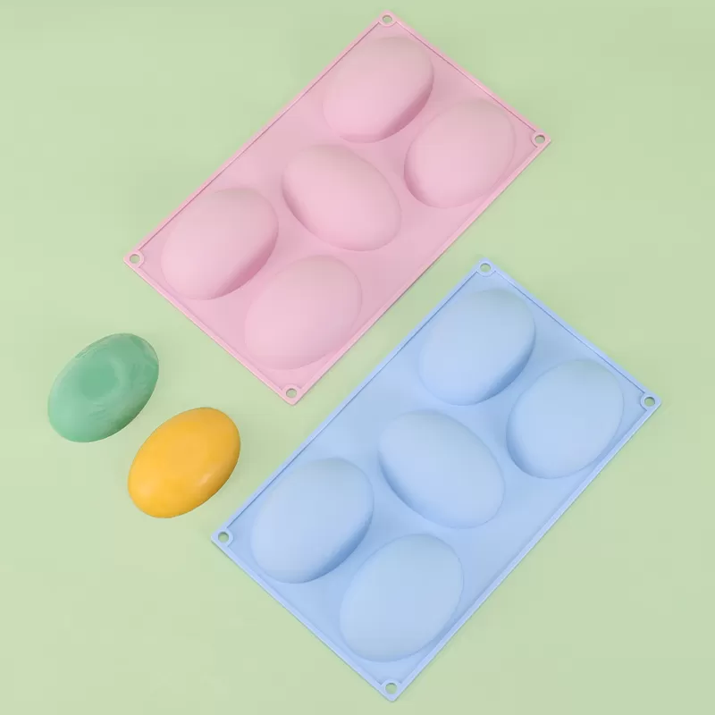 YH-430 Silicone 5-Hole Cake Mold