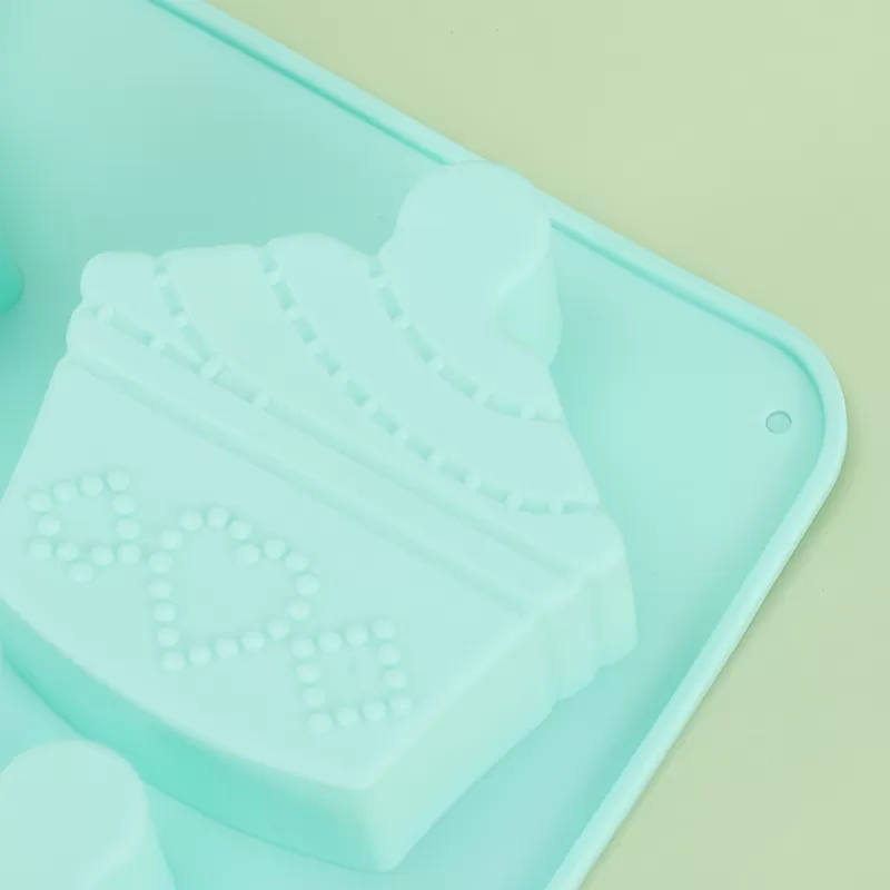 YH-480 Silicone 6-Hole Cake Mold