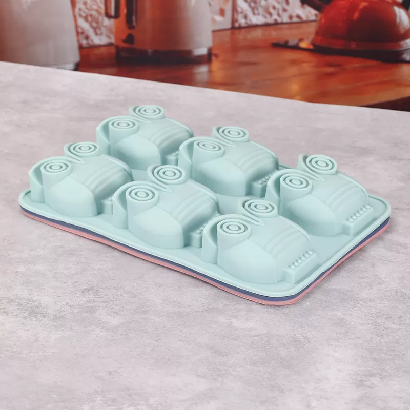 YH-446 Silicone 6-Hole Cake Mold