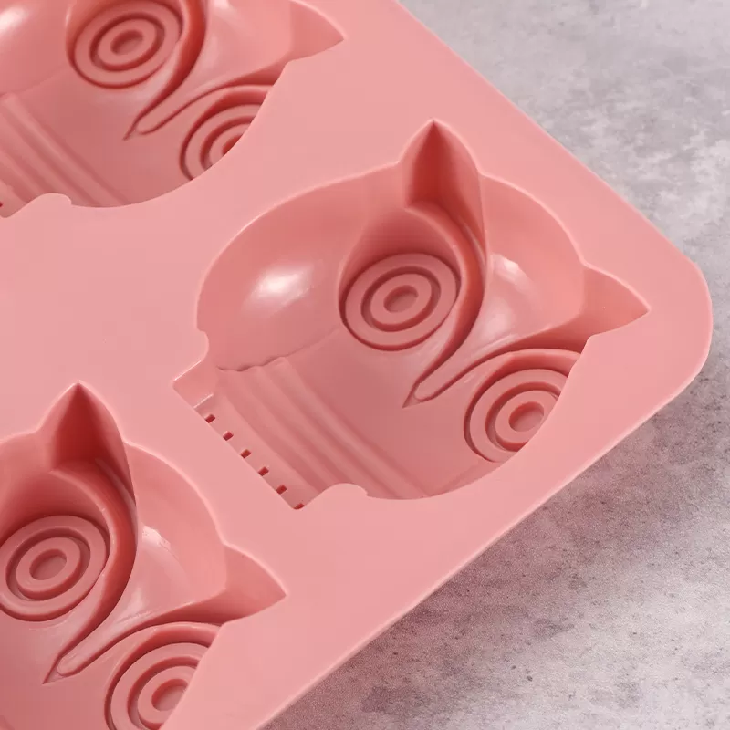 YH-446 Silicone 6-Hole Cake Mold