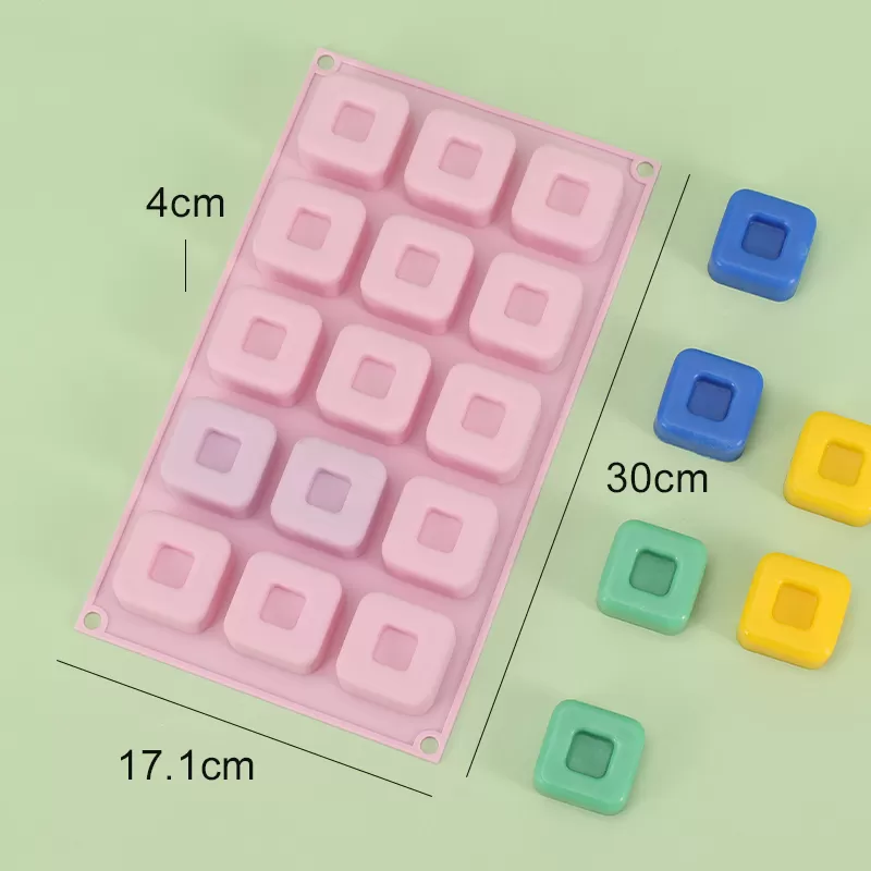 YH-492 Silicone 15-Hole Cake Mold