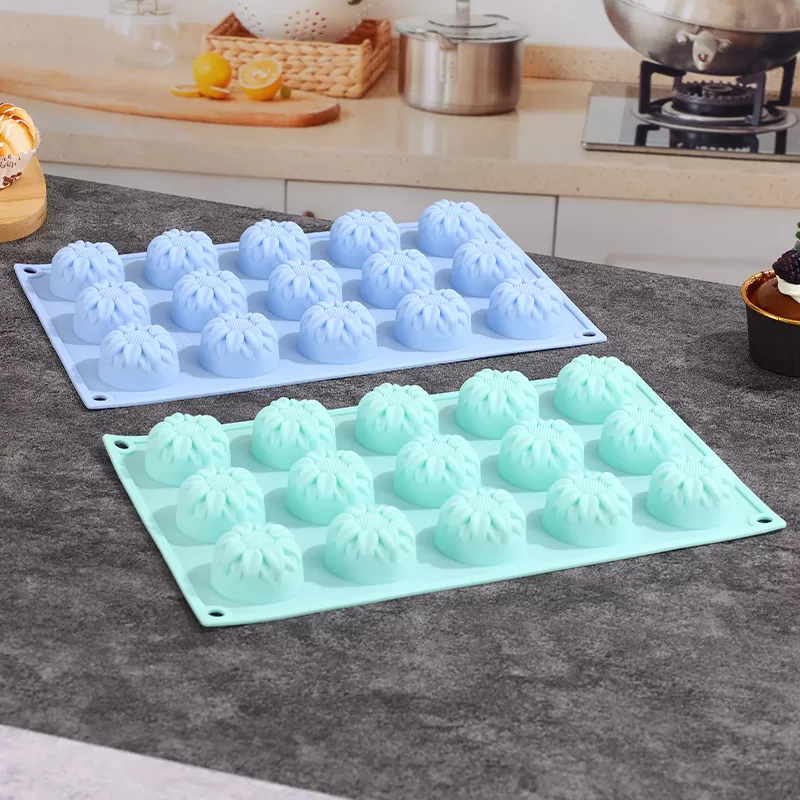 YH-603 Silicone 15-Hole Cake Mold