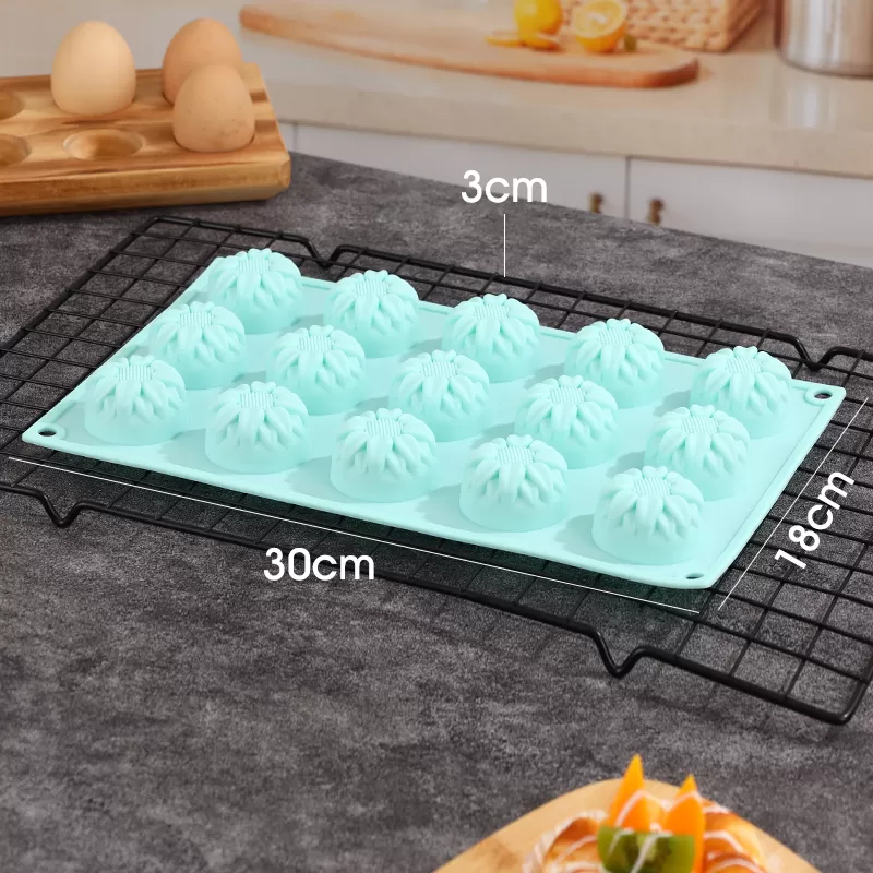 YH-603 Silicone 15-Hole Cake Mold