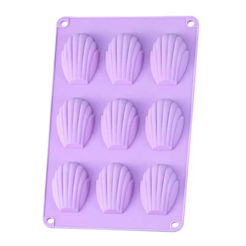 YH-064 Silicone 9-Hole Cake Mold