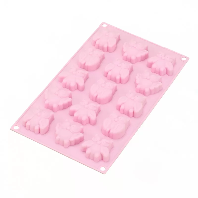 YH-245 Silicone 15-Hole Cake Mold