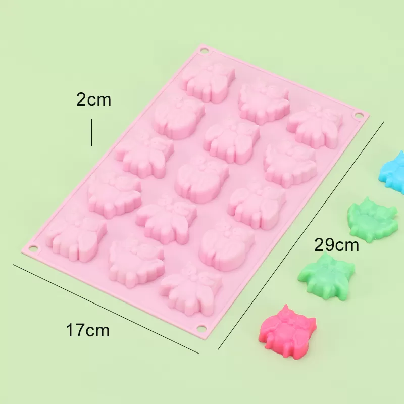 YH-245 Silicone 15-Hole Cake Mold