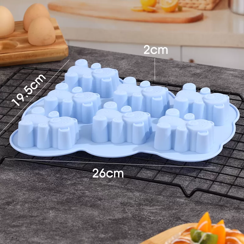 YH-511 Silicone 7-Hole Cake Mold