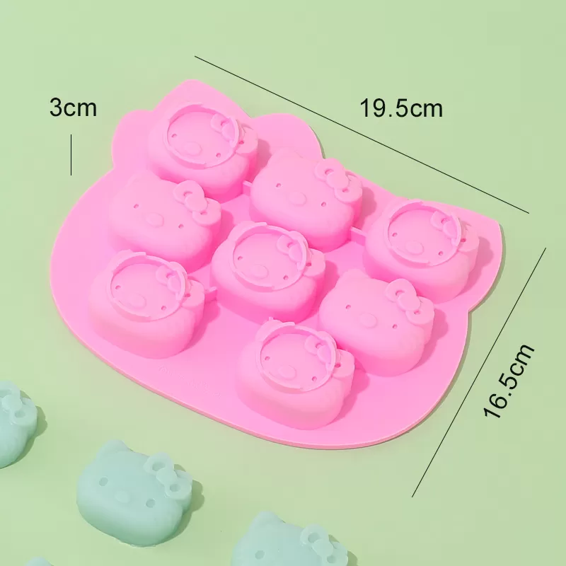 YH-251 Silicone 8-Hole Cake Mold