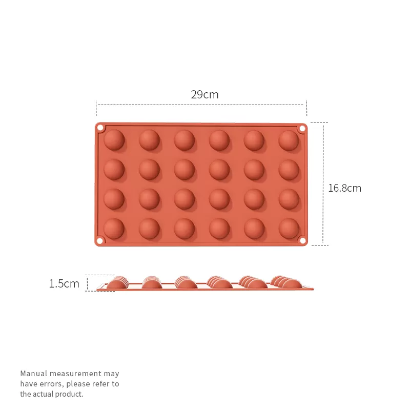 YH-528 Silicone 15-Hole Cake Mold