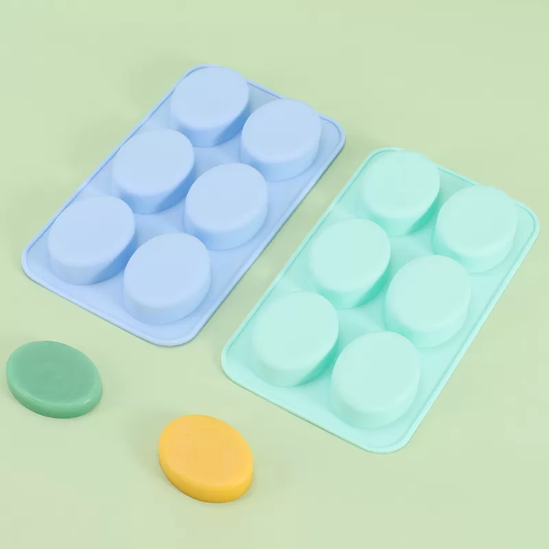 YH-541 Silicone 6-Hole Cake Mold