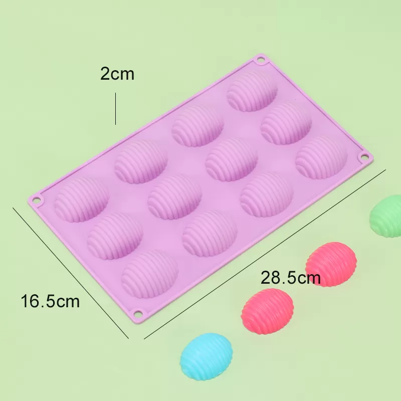 YH-225 Silicone 12-Hole Cake Mold