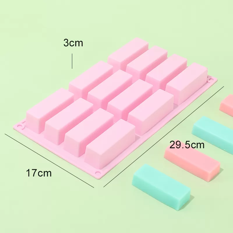 YH-273 Silicone 12-Hole Cake Mold