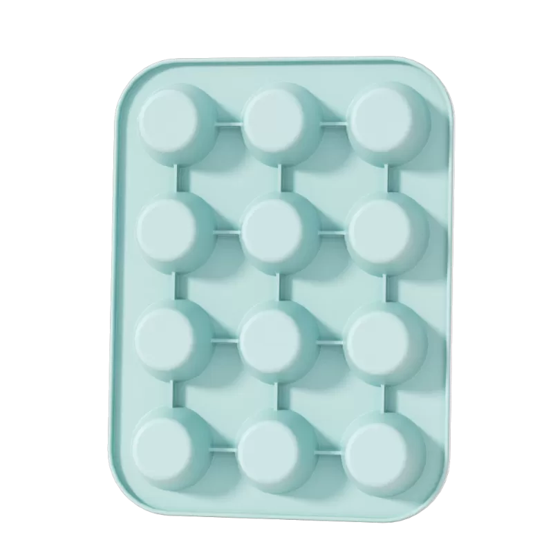 YH-1077 Silicone 12-Hole Cake Mold