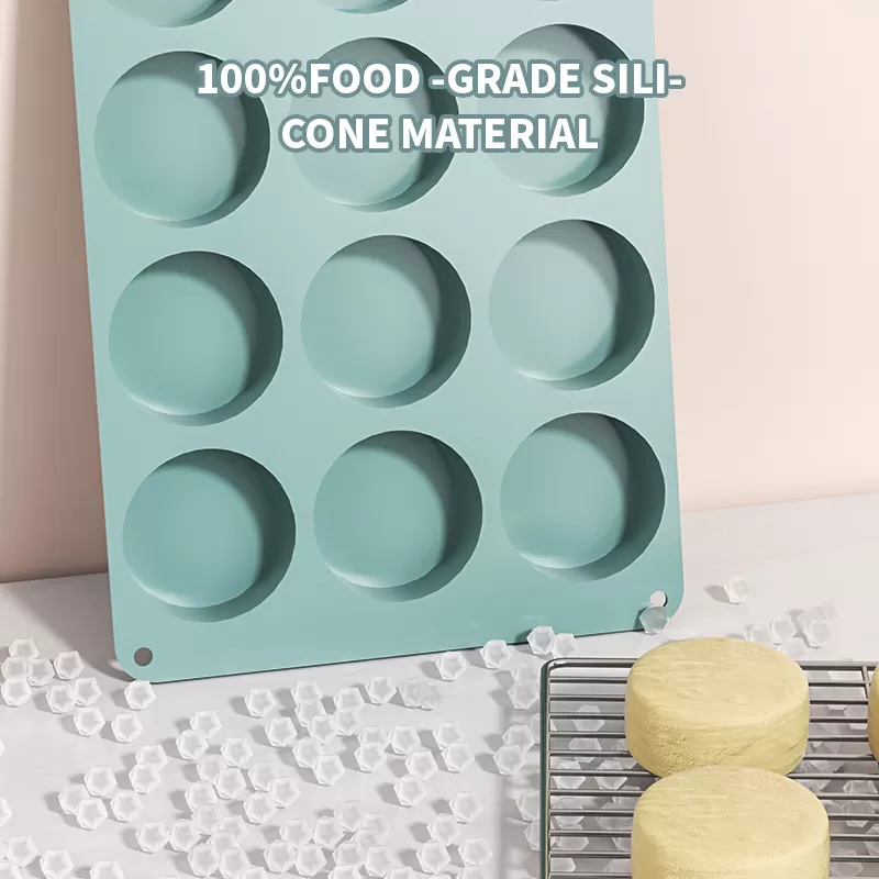 YH-1117 Silicone 12-Hole Cake Mold