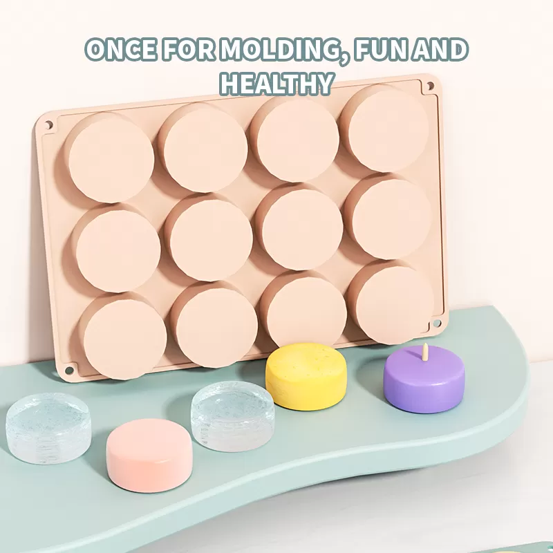 YH-1117 Silicone 12-Hole Cake Mold