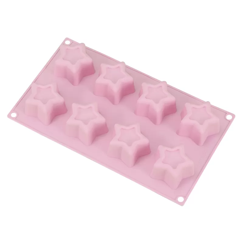 YH-368 Silicone 8-Hole Cake Mold