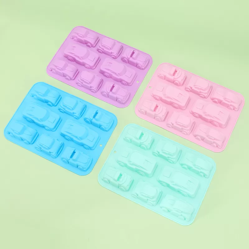 YH-171 Silicone 8-Hole Cake Mold