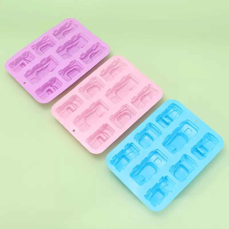 YH-171 Silicone 8-Hole Cake Mold