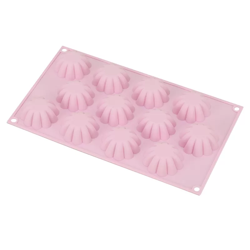 YH-382 Silicone 12-Hole Cake Mold