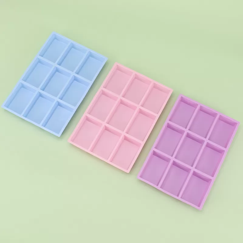 YH-361 Silicone 9-Hole Cake Mold