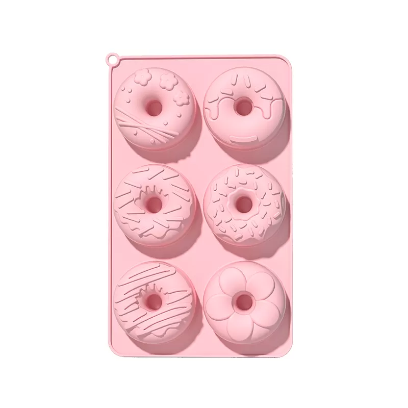 YH-1030 Silicone 6-Hole Cake Mold