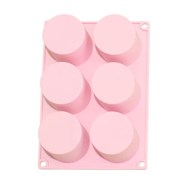 YH-948 Silicone 6-Hole Cake Mold