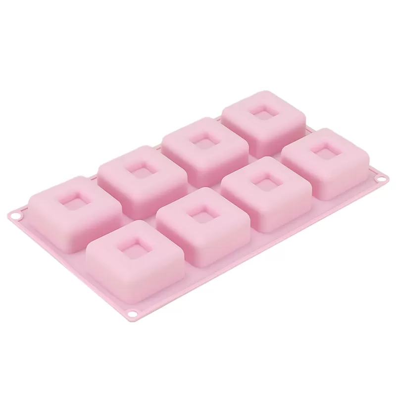 YH-397 Silicone 8-Hole Cake Mold