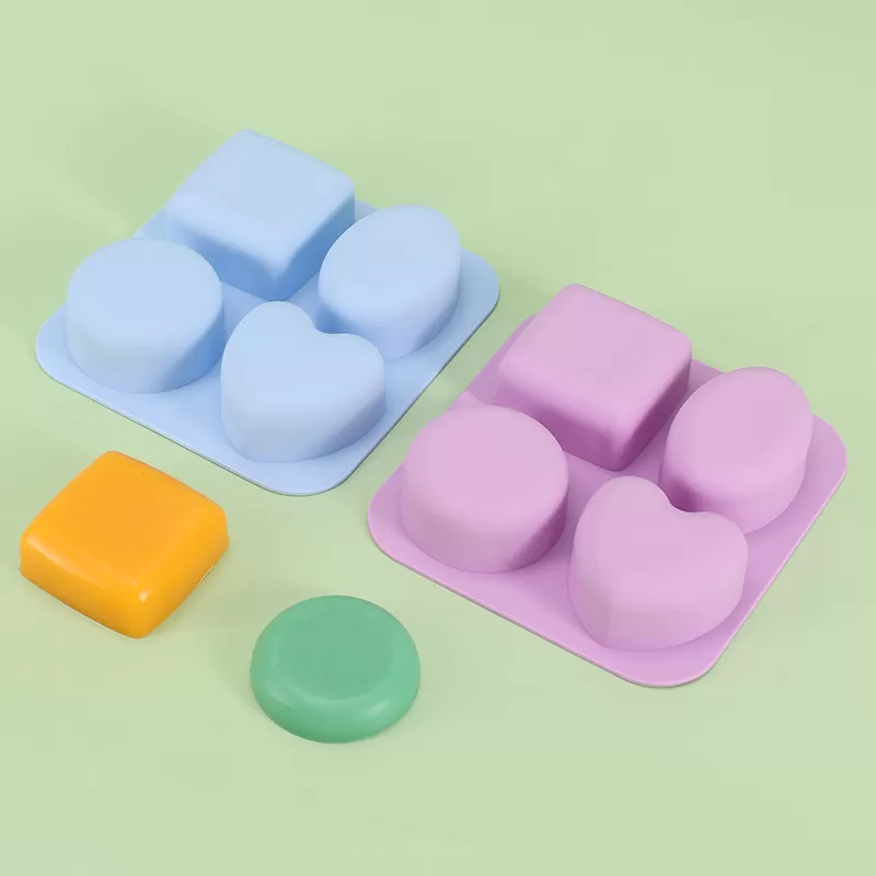 YH-540 Silicone 4-Hole Cake Mold