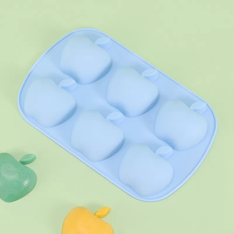 YH-509 Silicone 6-Hole Cake Mold