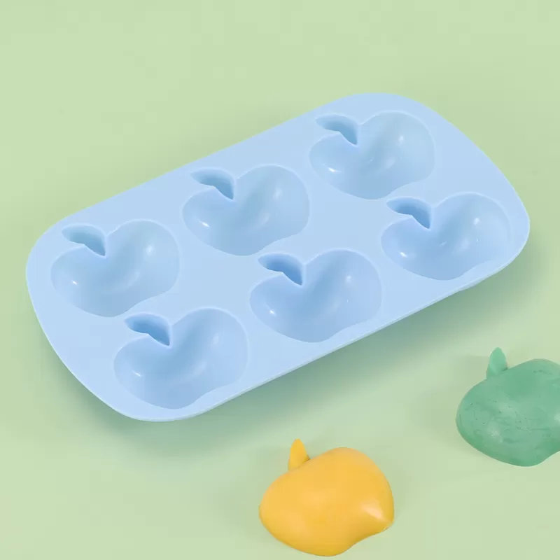 YH-509 Silicone 6-Hole Cake Mold