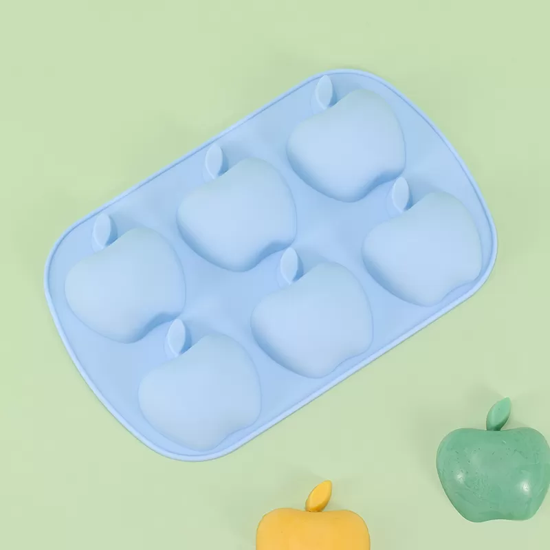 YH-509 Silicone 6-Hole Cake Mold