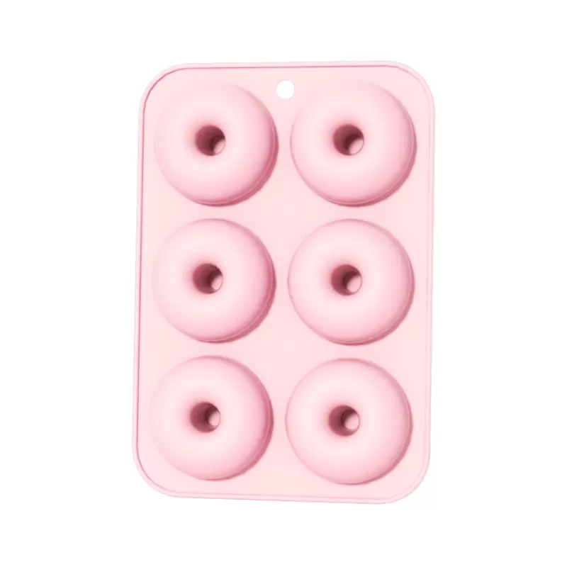 YH-1076 Silicone 6-Hole Cake Mold