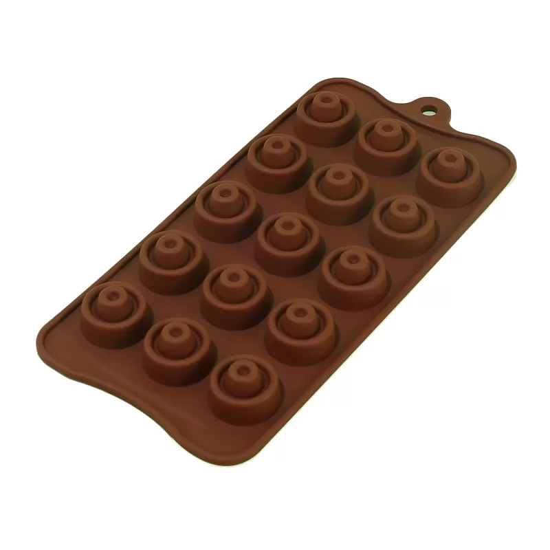 YH-520 Silicone 15-Hole Chocolate Mold